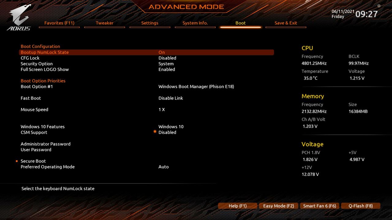 Gigabyte Z590 Aorus Tachyon