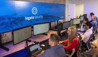 A state-of-the-art LCD upgrade helps Legato Security analysts stay ahead of the latest network threats.