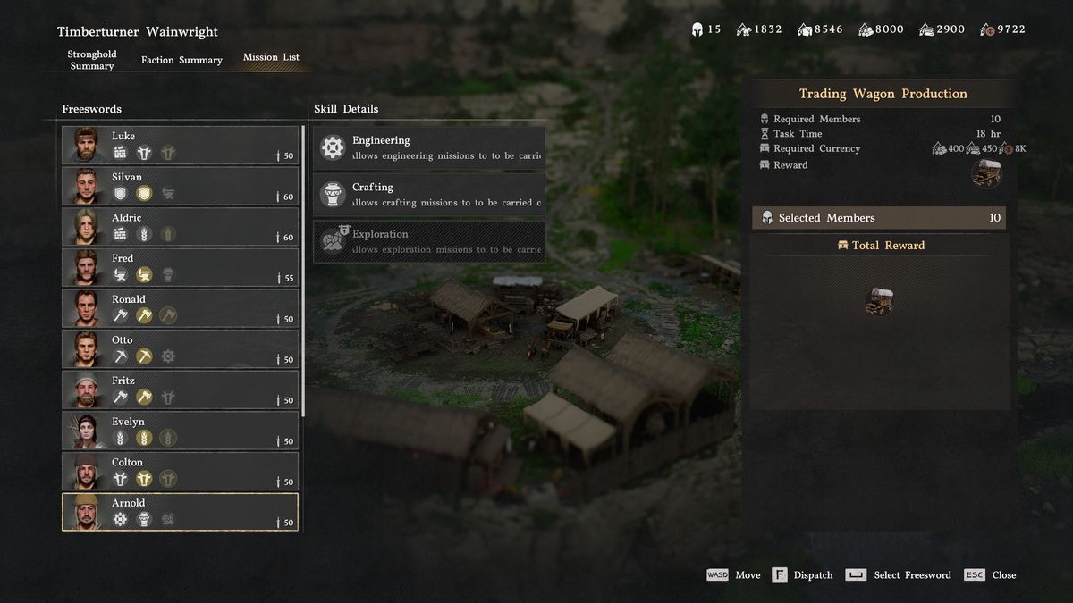 Crimson Desert trade - Arnold