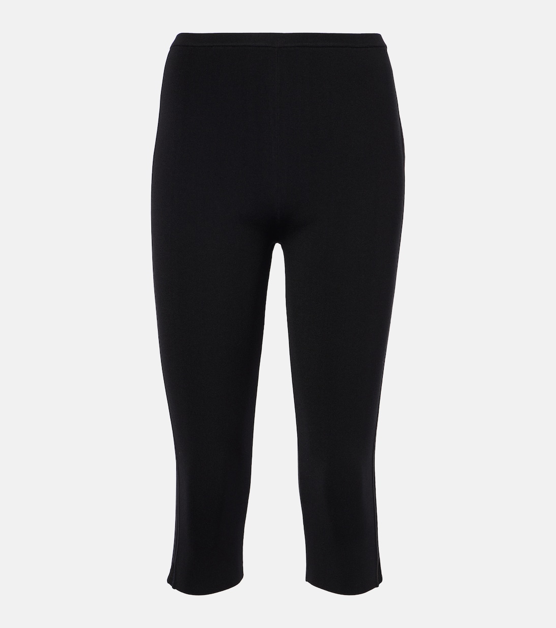 Jersey Capri Pants in Black - Toteme