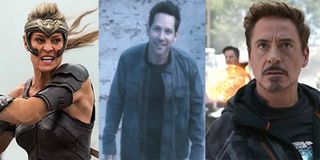 Robin Wright Wonder Woman Paul Rudd Avengers: Endgame Robert Downey Jr. Avengers: Infinity War