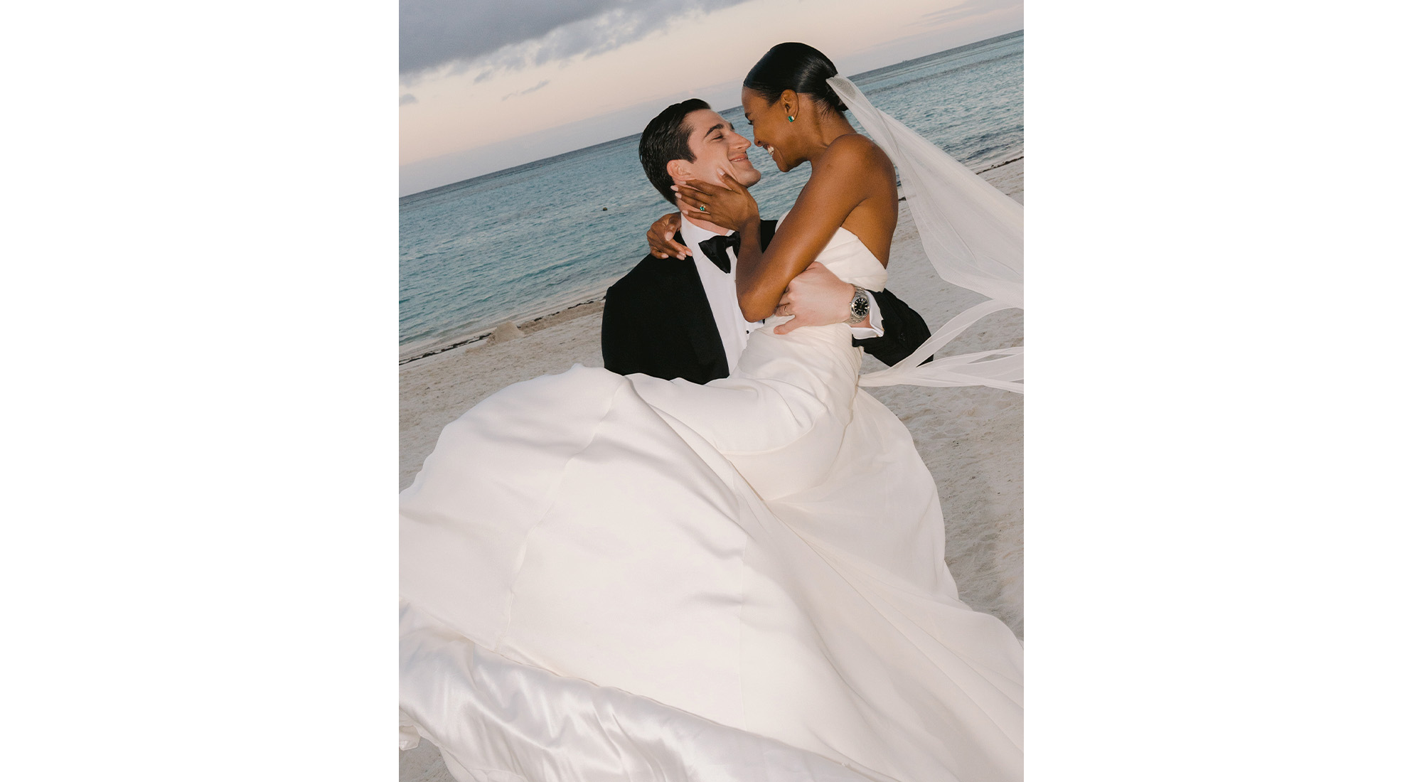 Arlenis Sosa and John McCarty wedding