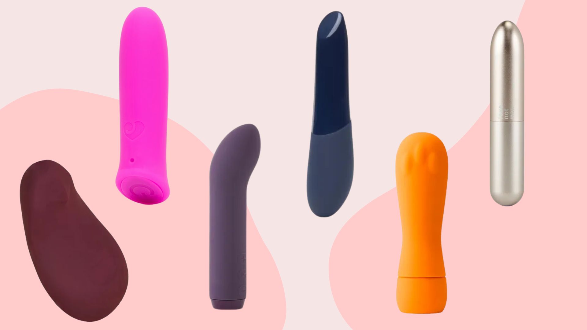 A selection of the best bullet vibrators, including toys from Lovehoney, Dame, Smile Makers, and We-Vibe, tested for 2025