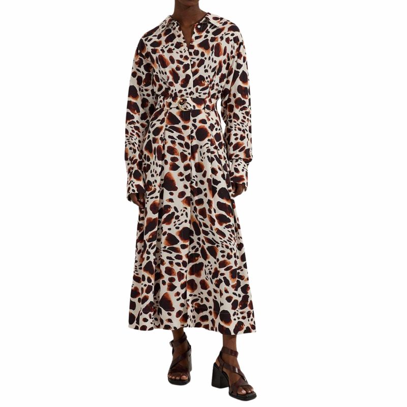 Image of leopard print dress