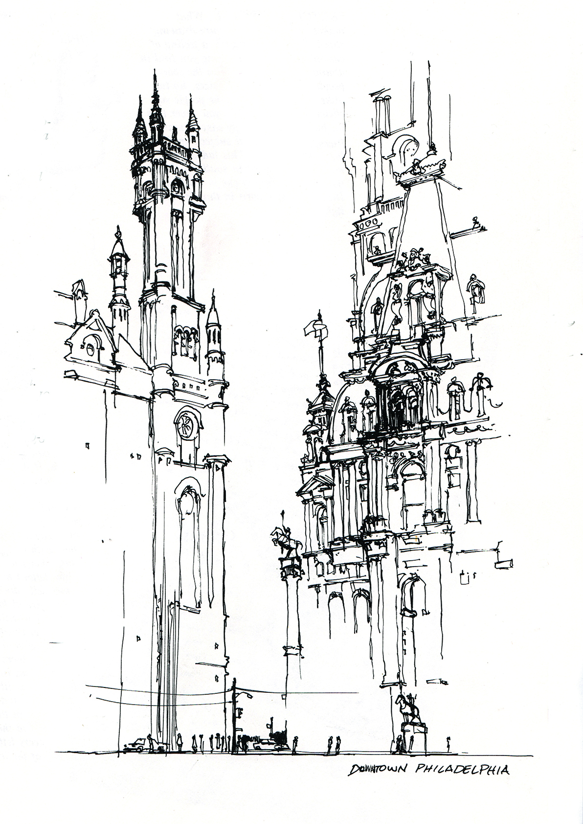 Absurd art; cathedrals
