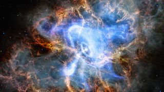 An image of the crab nebula