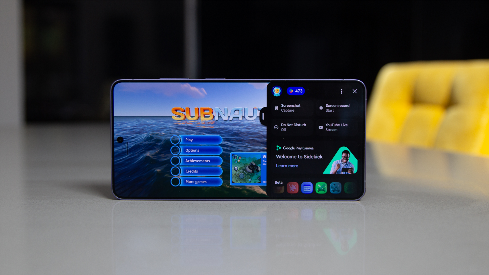 Google Play Games Sidekick