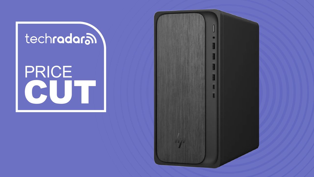 This stylish HP OmniDesk Ryzen 7 desktop just dropped to $790