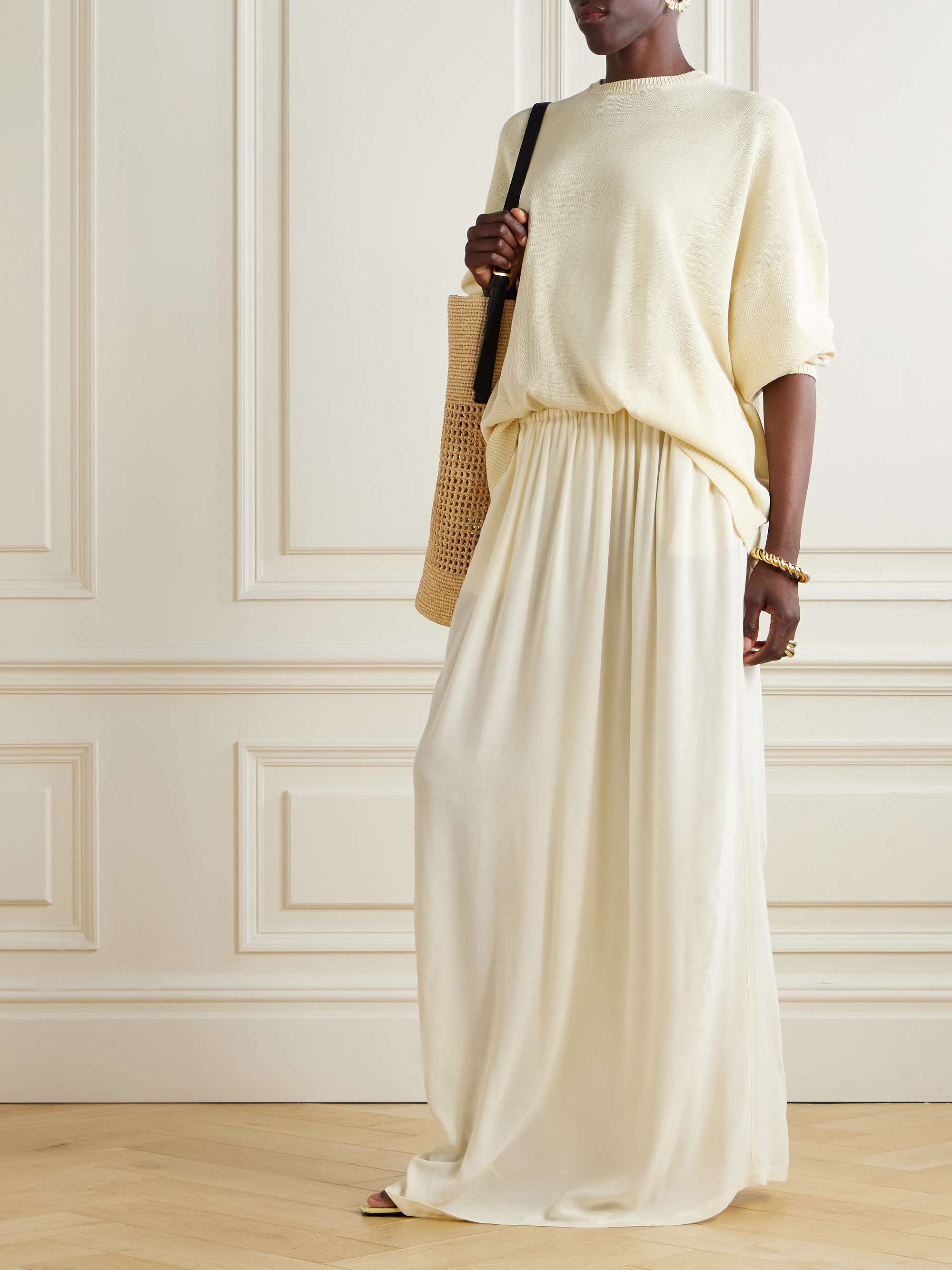 Aeson Jersey Maxi Skirt