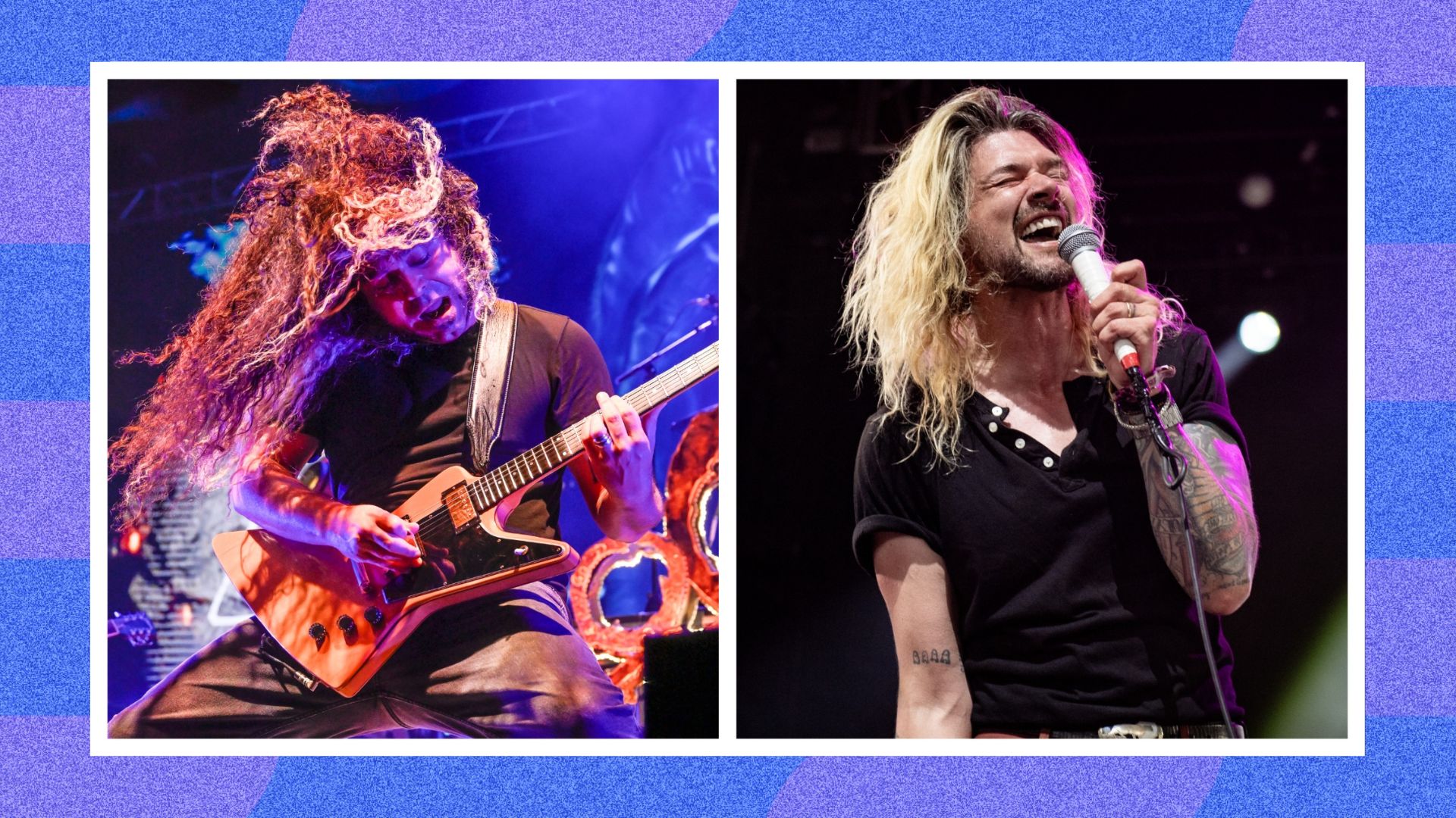 Coheed and Cambria's Claudio Sanchez and Taking Back Sunday's Adam Lazzara