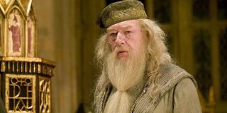 Michael Gambon as Dumbledore