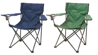 Milestone Camping steel foldable chairs