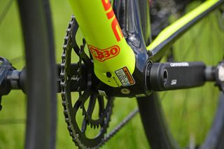 Cannondale fit their own Si cranksets to BB30a bottom brackets