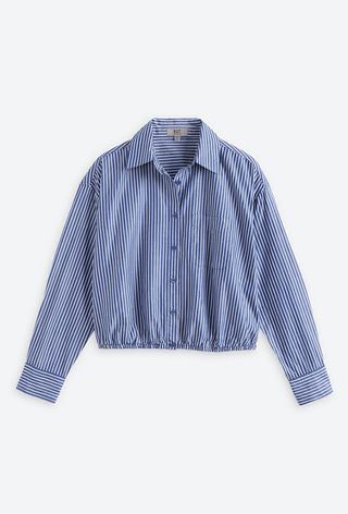 Kut from the Kloth, Presley Cropped Button Down Shirt