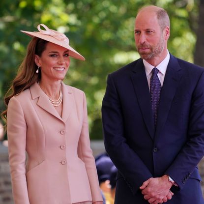 The Prince and Princess of Wales attend a state visit by the President of the French Republic in 2025