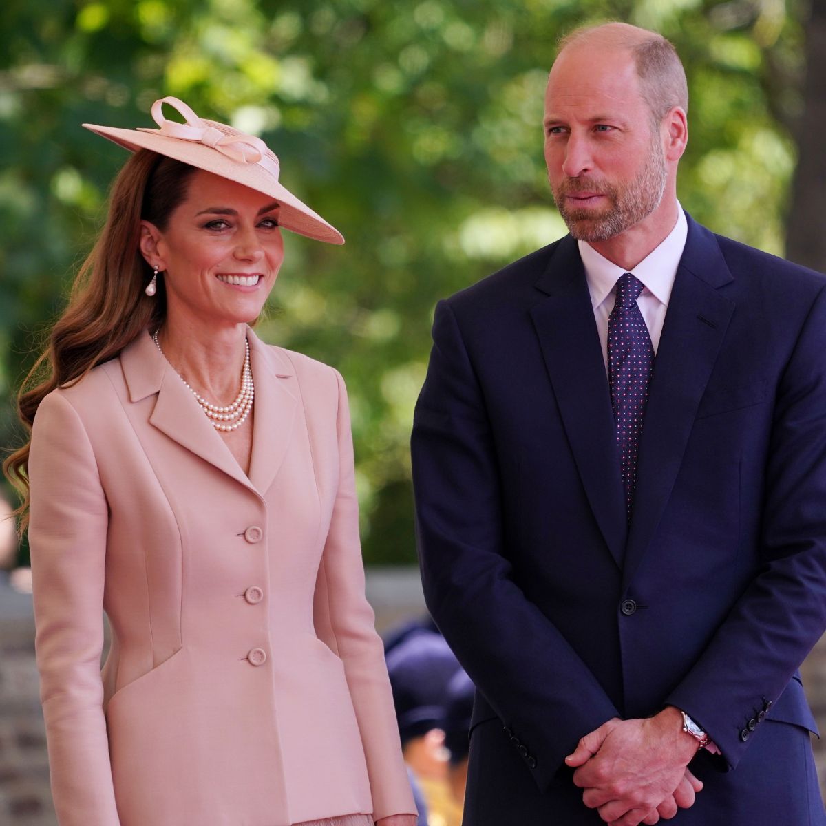 The Prince and Princess of Wales attend a state visit by the President of the French Republic in 2025