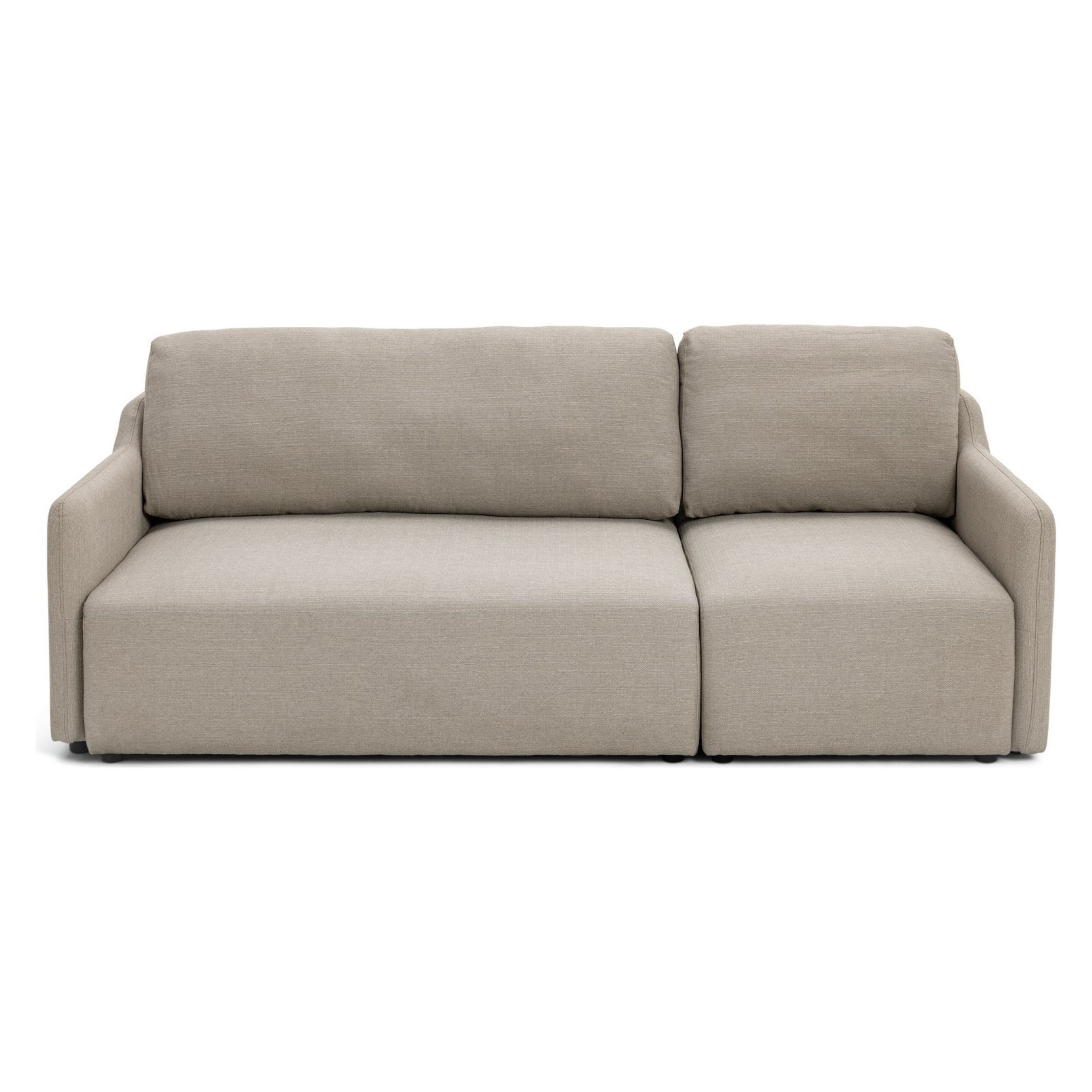 Habitat, Stanley Fabric 3 Seater Sofa Bed in Natural