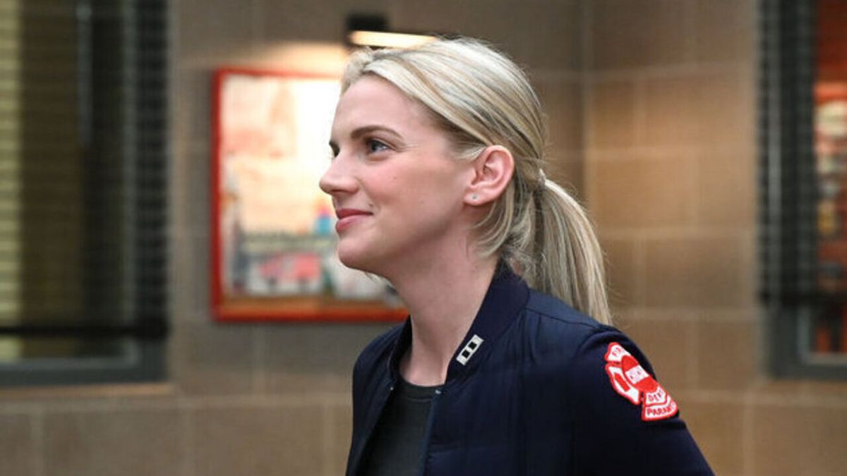 Kara Killmer as Sylvie Brett in Chicago Fire Season 11