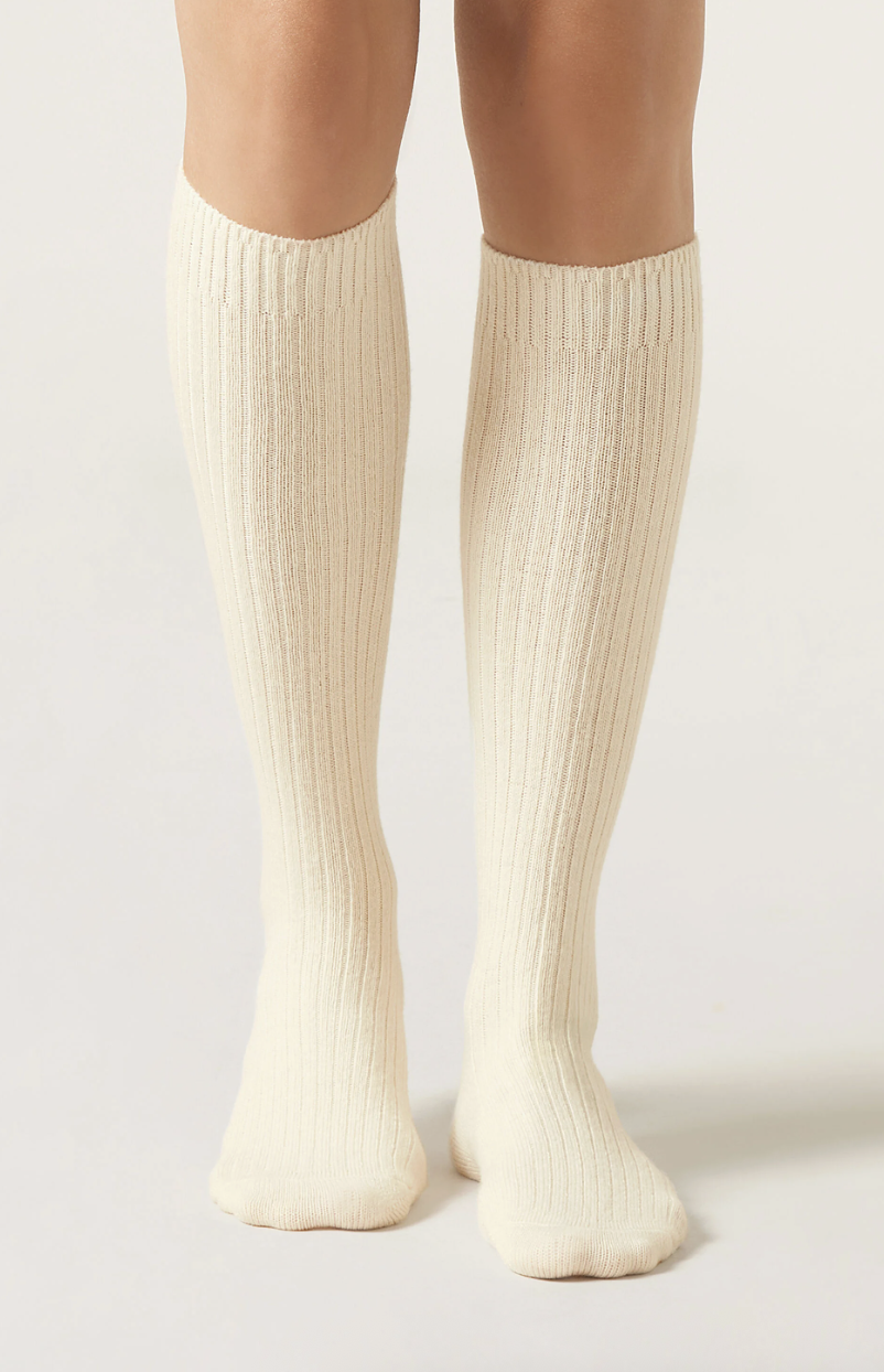 Calzedonia, Long Ribbed Wool and Cashmere Socks