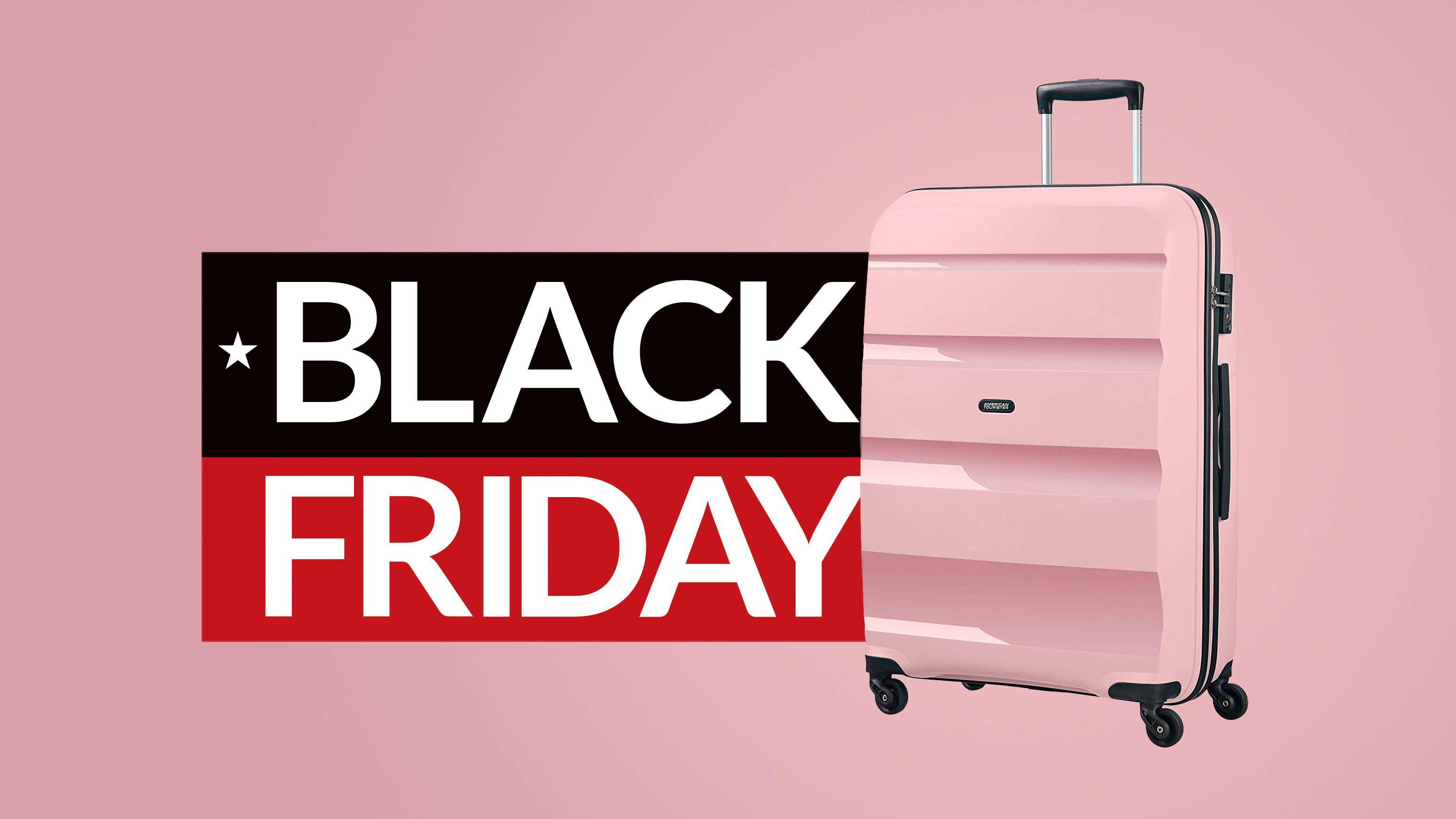 black friday suitcase