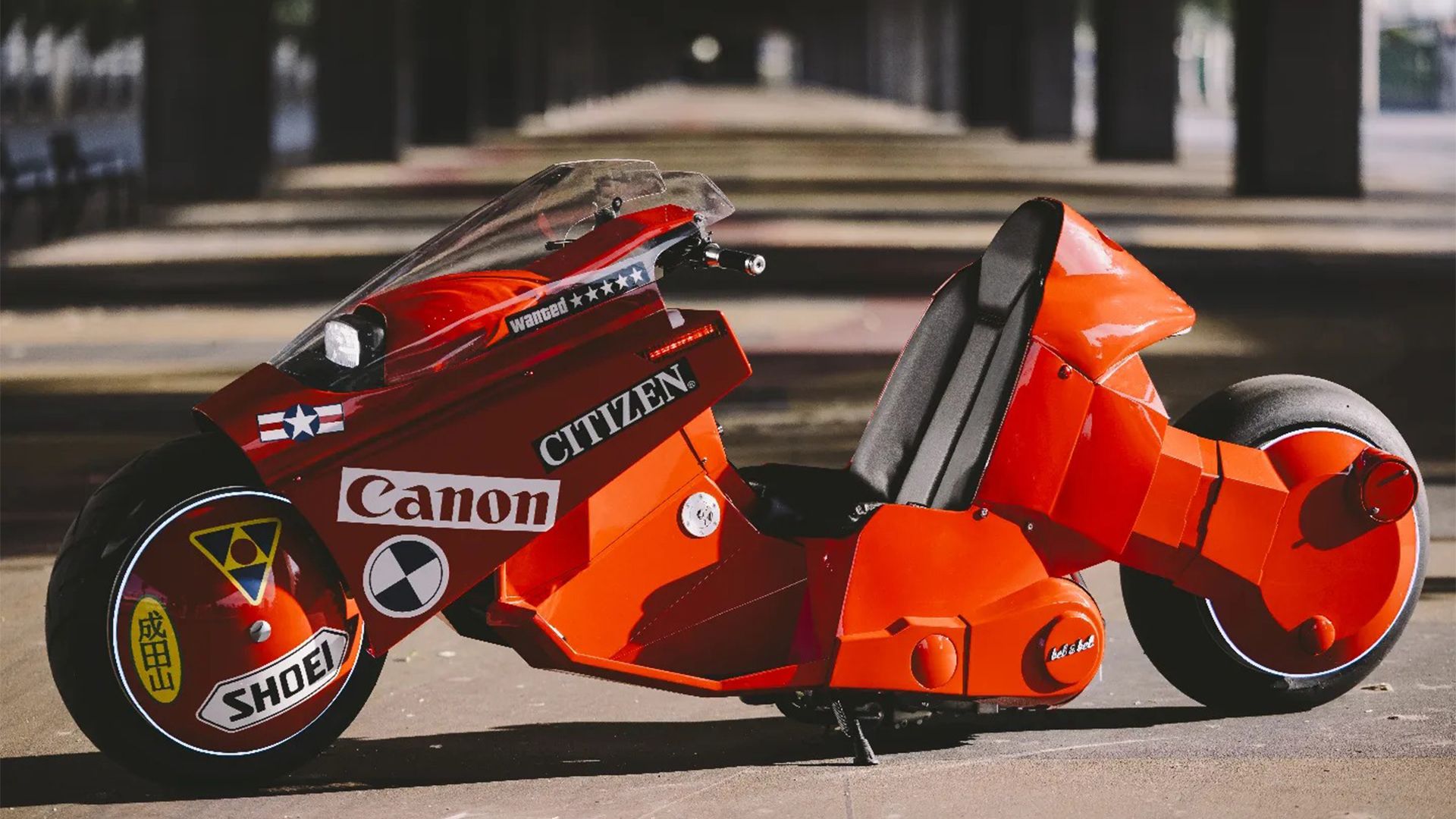 Someone made Shotaro Kaneda's awesome Akira bike and you'll be