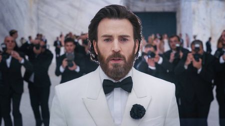 Chris Evans as Mike Tyler in "Sacrifice" on Netflix