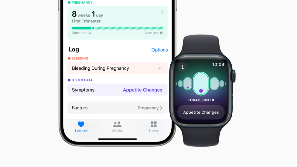 watchOS 11 pregnancy