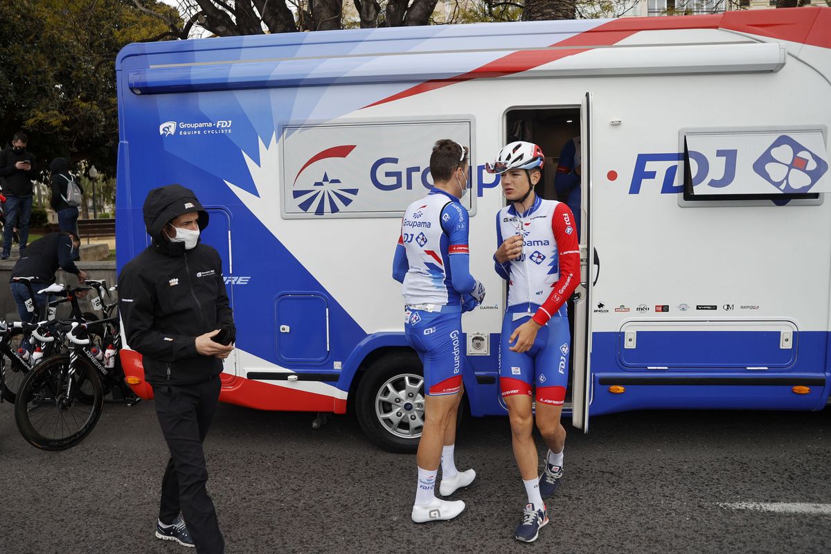 Volta a la Comunitat Valenciana 2021 - 72nd Edition - 2nd stage Alicante - Alicante 179 km - 15/04/2021 - Groupama - FDJ - photo Luis Angel Gomez/BettiniPhoto&Acirc;&copy;2021