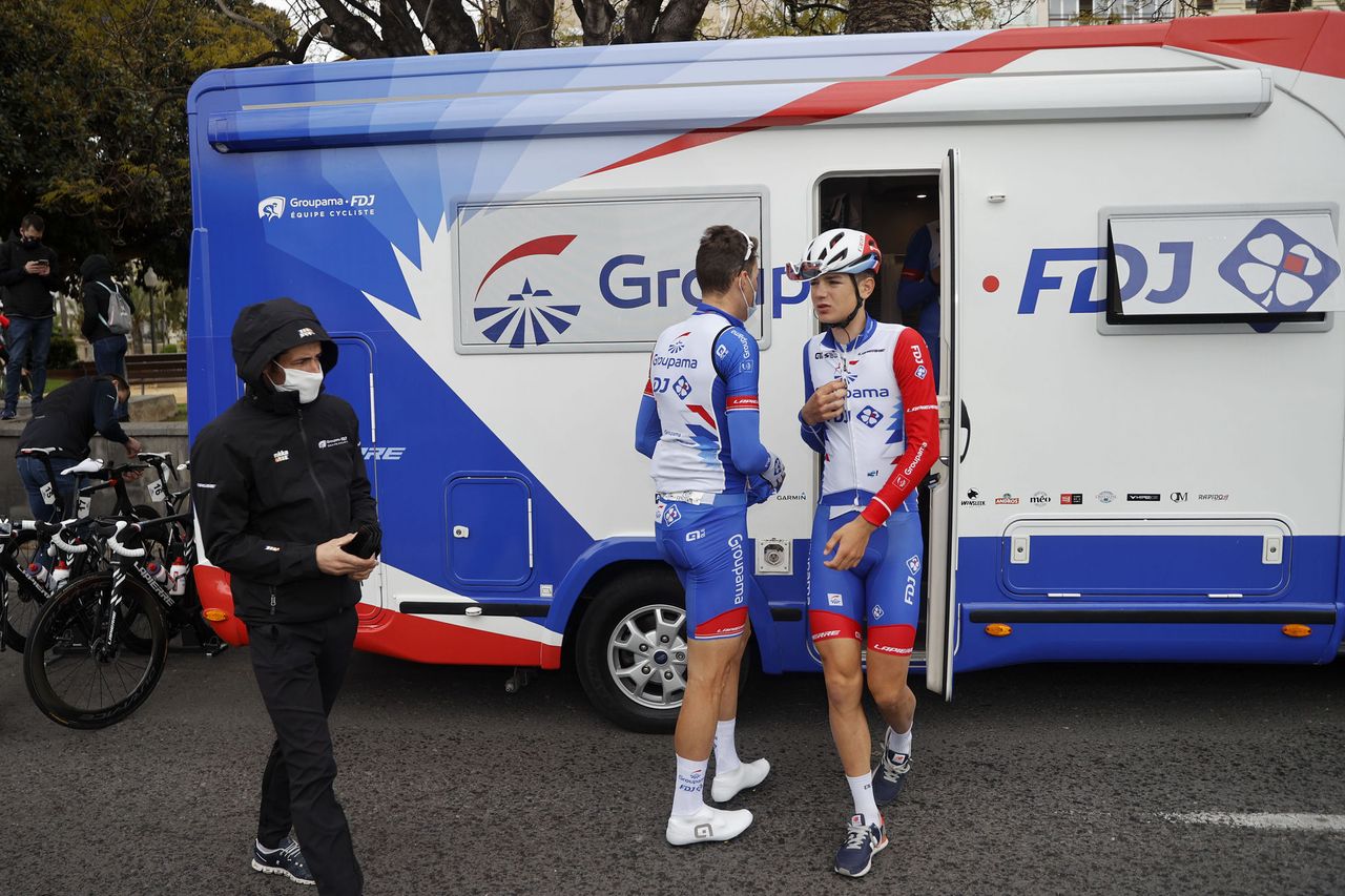 Volta a la Comunitat Valenciana 2021 - 72nd Edition - 2nd stage Alicante - Alicante 179 km - 15/04/2021 - Groupama - FDJ - photo Luis Angel Gomez/BettiniPhoto&Acirc;&copy;2021