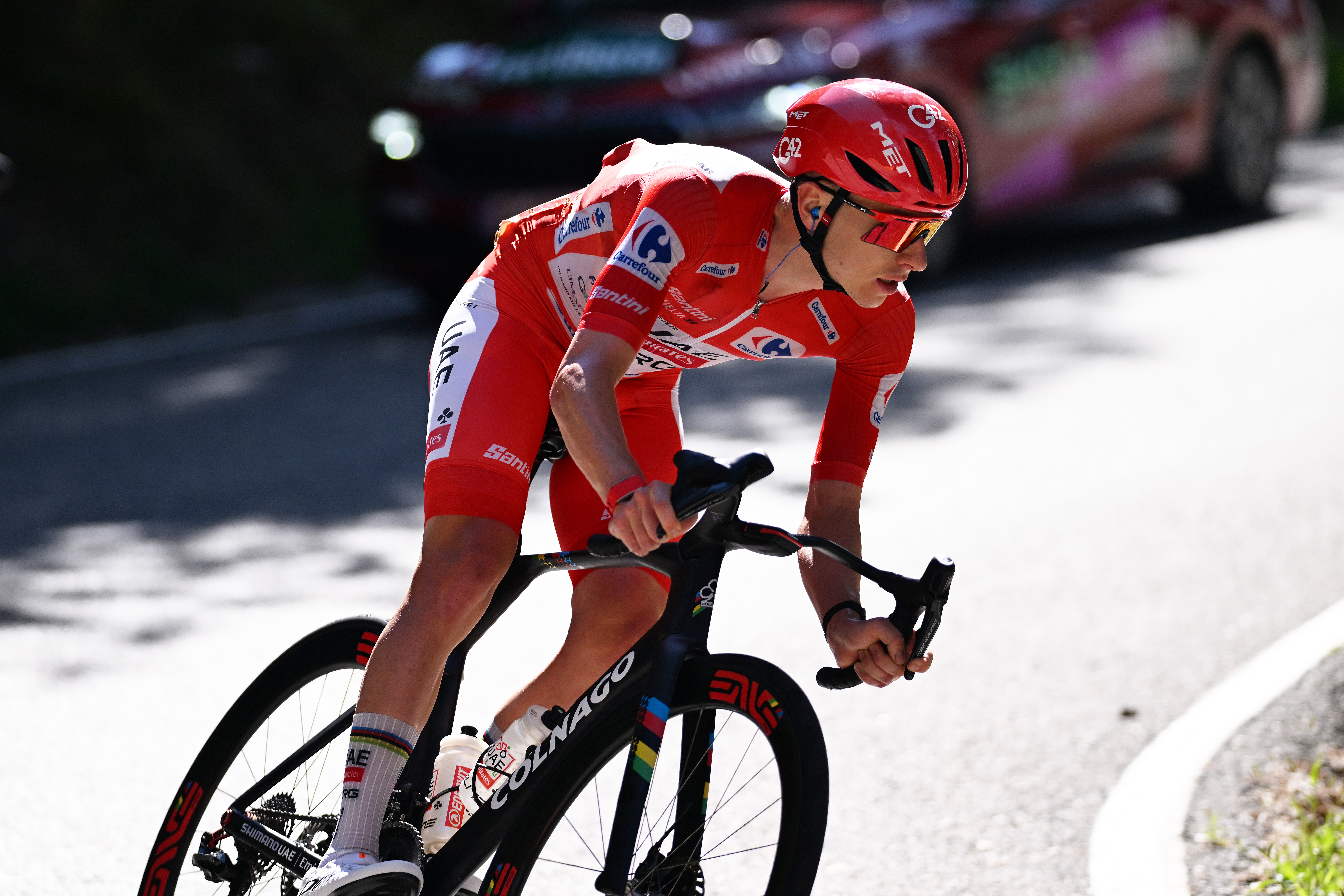 Tadej Poga&amp;#269;ar at the Vuelta a Espa&amp;ntilde;a