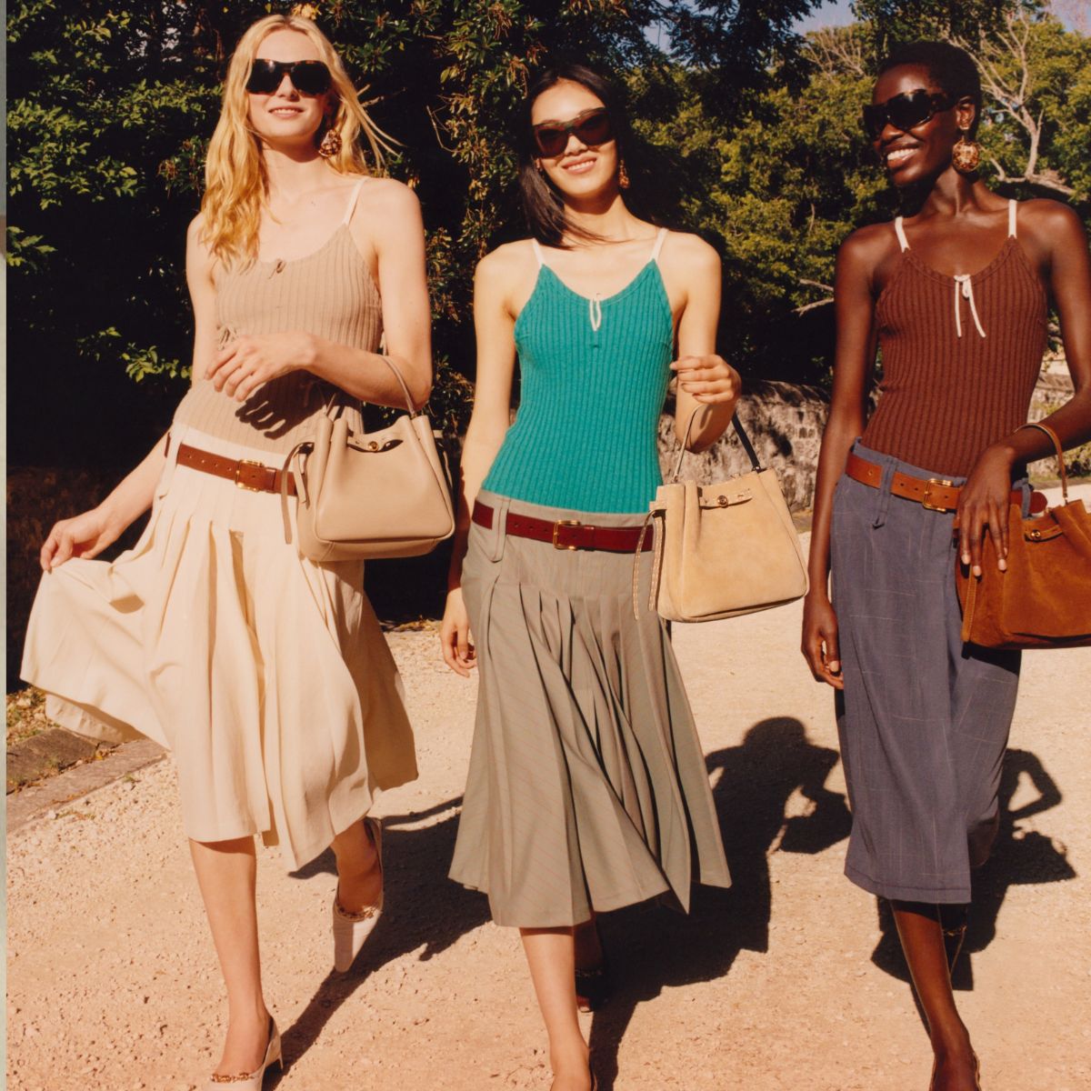 Tory Burch Romy SS26 campaign