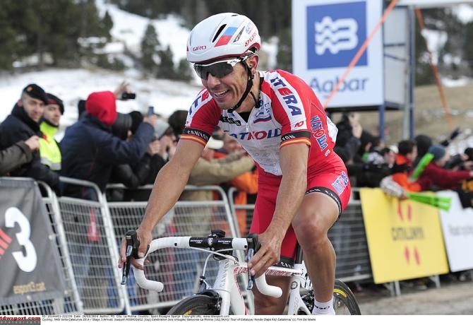 Joaquim Rodriguez (Katusha) happy with his result