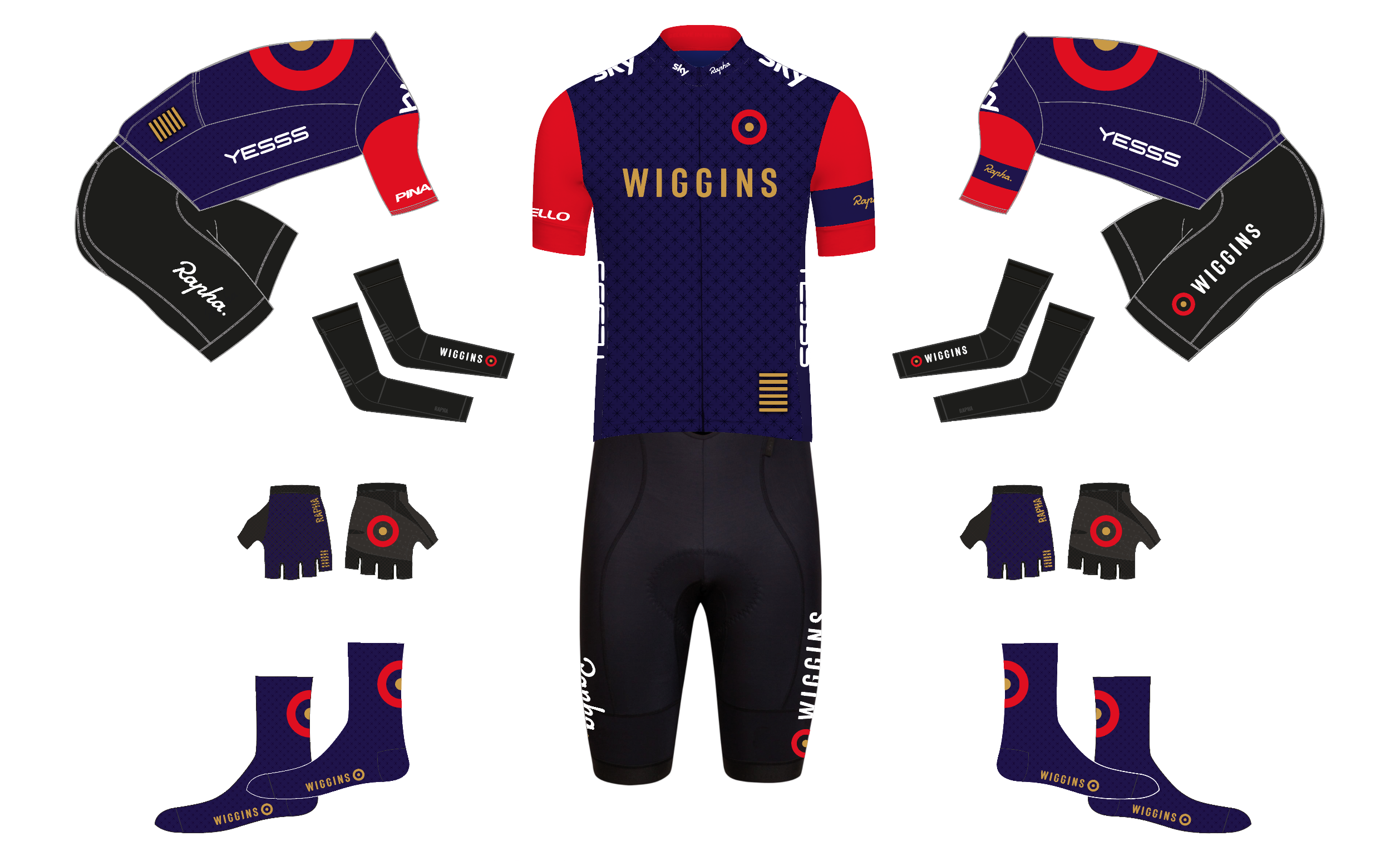 wiggins cycling kit