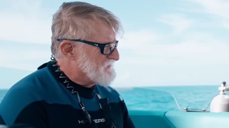 Gabe Newell in an Oceanco ad