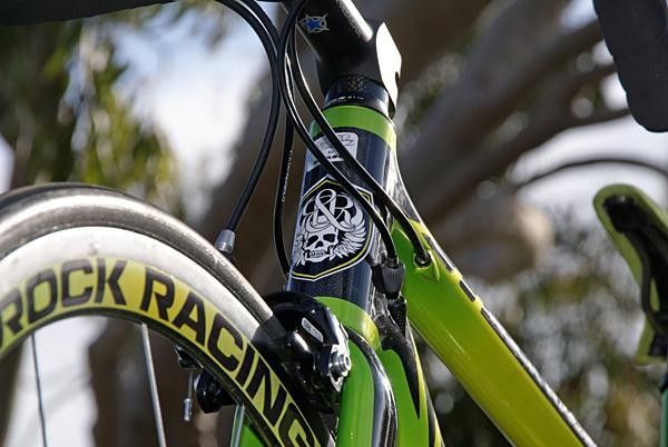Rock Racing logos are littered throughout.