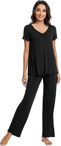 4. WiWi Viscose from Bamboo Pajama Sets: $49.99now $39.99 at Amazon