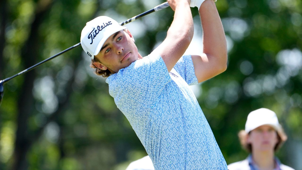 Trevor Gutschewski during the US Junior Amateur