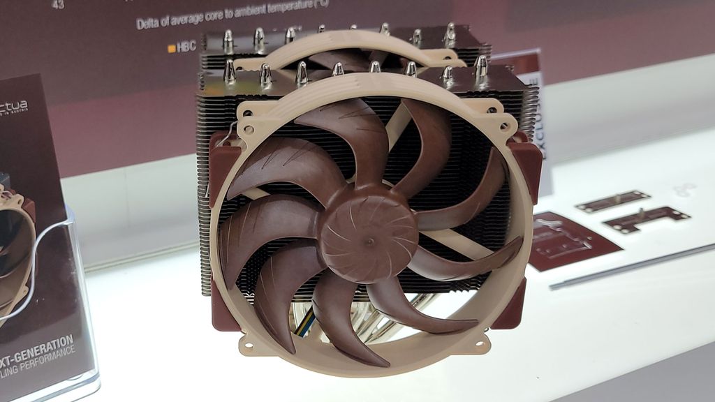 Noctua NHD15 G2 update has quieter fans, more heatpipes, new offset