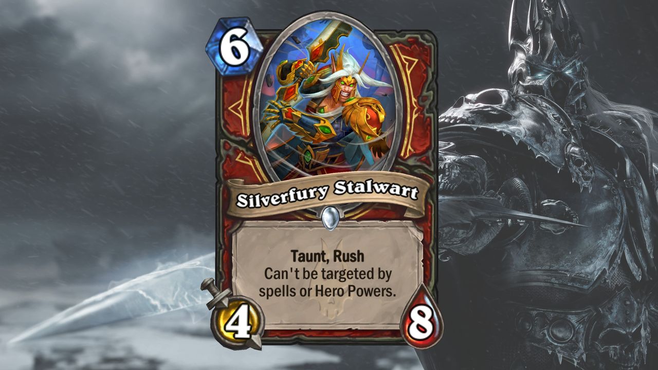 Cards and art from Hearthstone's March of the Lich King expansion.