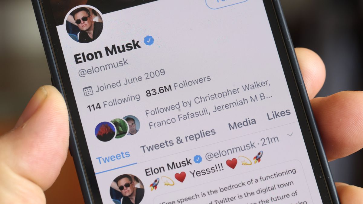 Elon Musk&amp;#039;s Twitter account