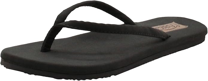 Flojos, Flojos Womens Fiesta Sandal, Charcoal/charcoal, 7 M Us