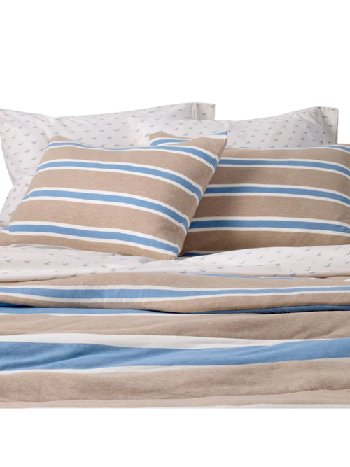 Reversible Jersey Puff Comforter Set  