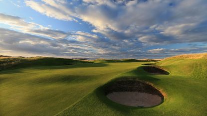 Muirfield course pictured on a sunny day