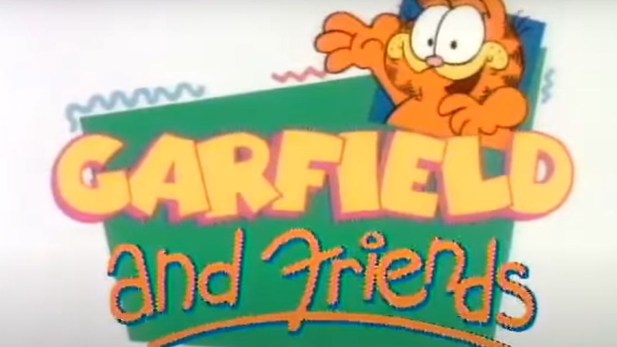 The logo to Garfield and Friends