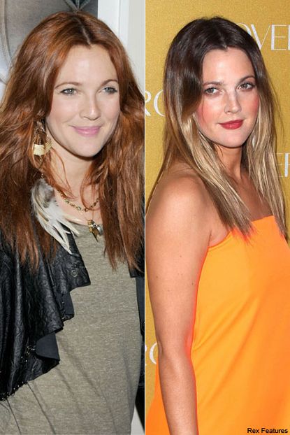 Drew Barrymore - Drew Barrymore Hair - Drew Barrymore Red Hair - Marie Claire - Marie Claire UK