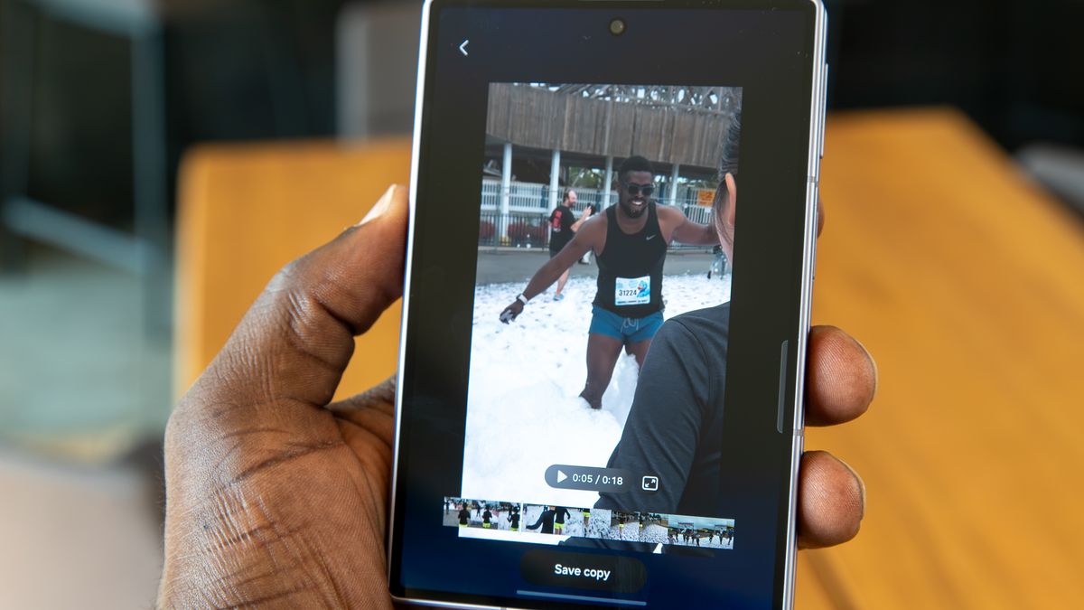 My FanCam on the Galaxy Z Fold 8