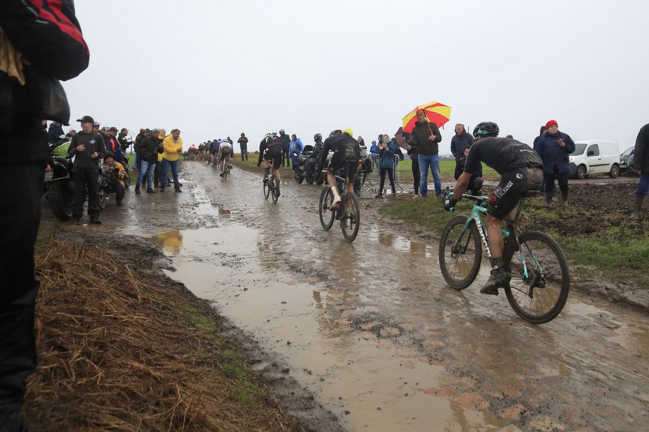Paris Roubaix 2021 118th Edition Denain Roubaix 2577 km 03102021 Scenery photo Luca BettiniBettiniPhoto2021