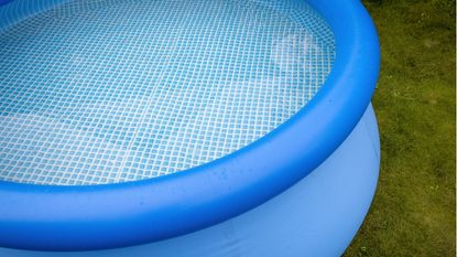 How to not kill grass under a pool