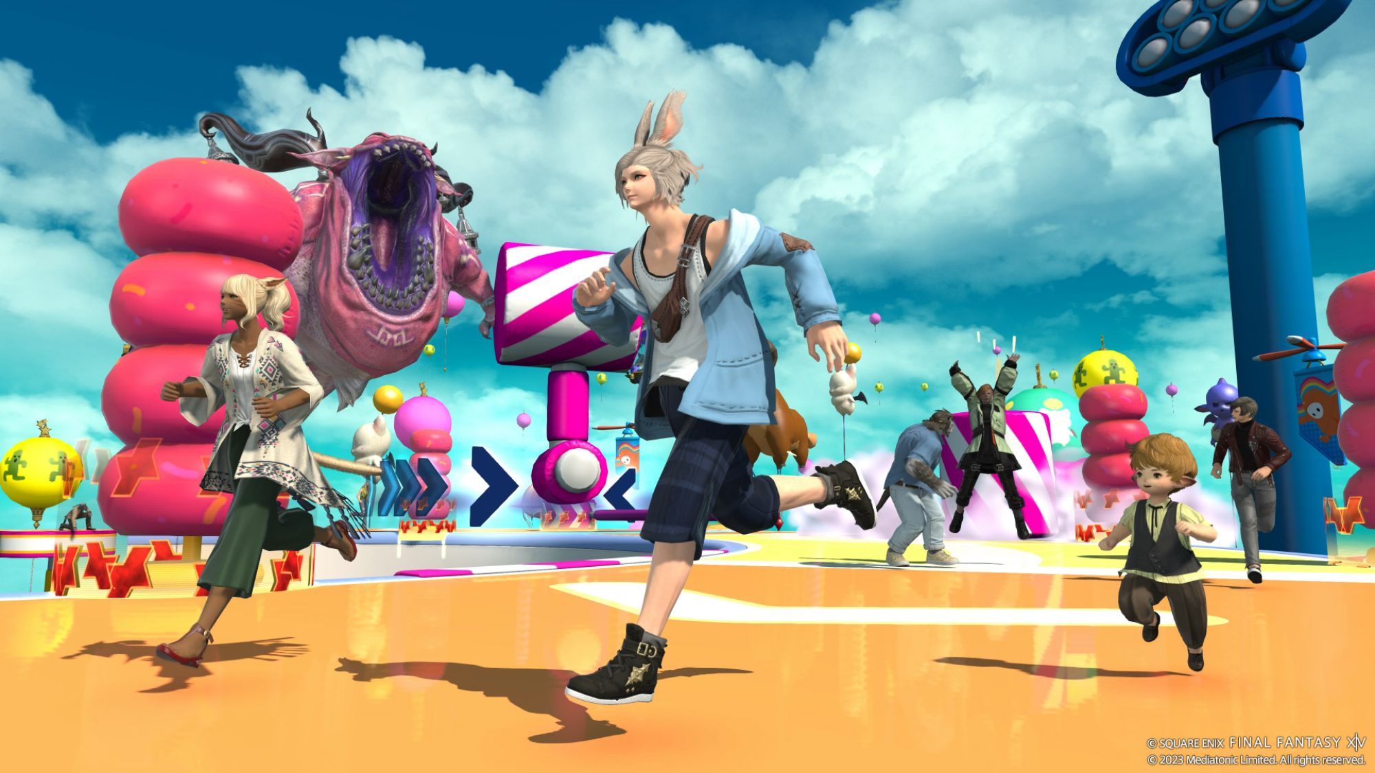 Final Fantasy 14 x Fall Guys collaboration