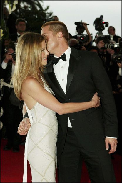 Jennifer Aniston and Brad Pitt